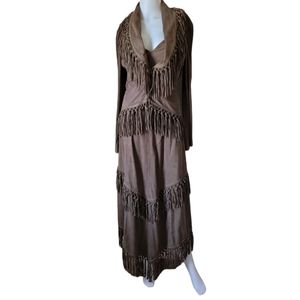 Jiki Monte Carlo 2 piece Fringe Dress and Jacket